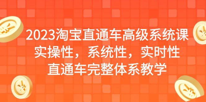 2023淘宝直通车高级系统课，实操性，系统性，实时性，直通车完整体系教学_双星网创_创业赚钱_抖音教程_短视频教程