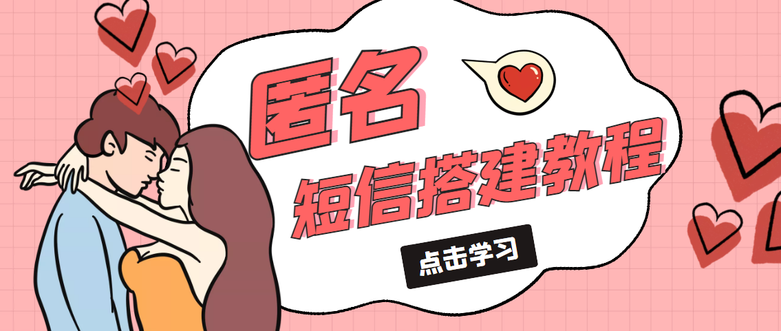 冷门月入过万的匿名短信项目搭建教程【网站源码+网站搭建视频教程】_双星网创_创业赚钱_抖音教程_短视频教程