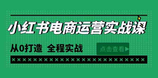 （9946期）最新小红书·电商运营实战课，从0打造  全程实战（65节视频课）_双星网创_创业赚钱_抖音教程_短视频教程