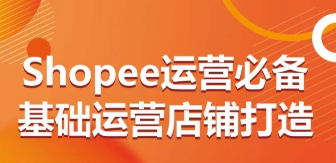 Shopee运营必备基础运营店铺打造，多层次的教你从0-1运营店铺_双星网创_创业赚钱_抖音教程_短视频教程