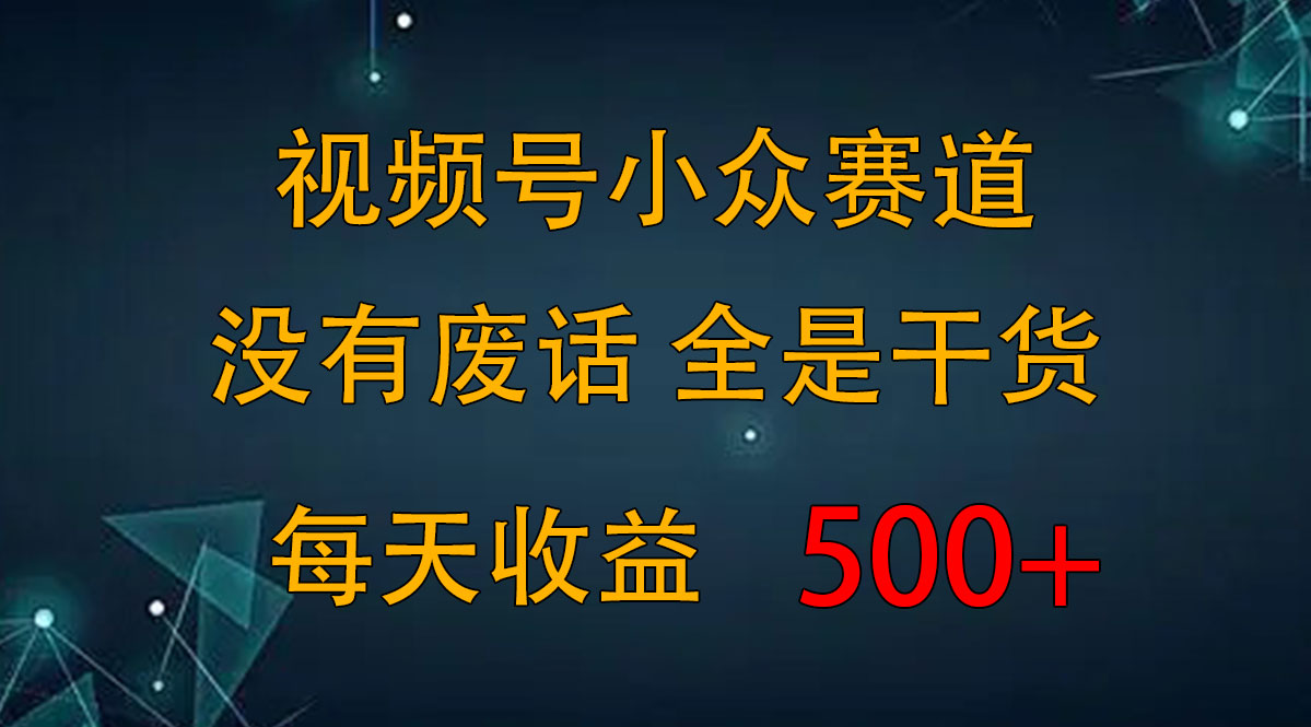 2024视频号新手攻略，今日话题赛道带你日赚300+_双星网创_创业赚钱_抖音教程_短视频教程