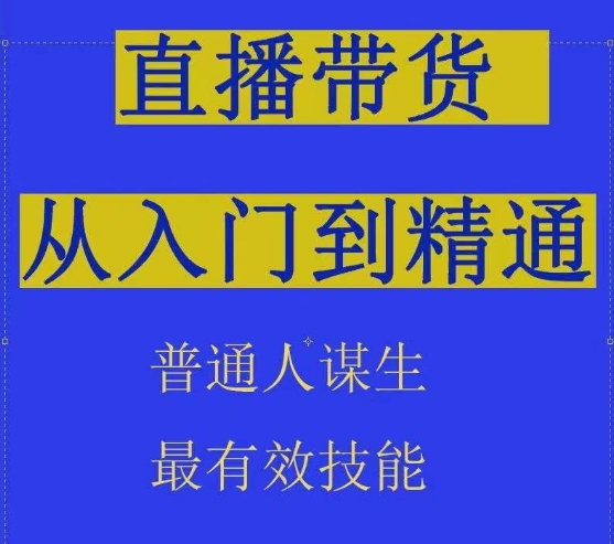 2024抖音直播带货直播间拆解抖运营从入门到精通，普通人谋生最有效技能_双星网创_创业赚钱_抖音教程_短视频教程