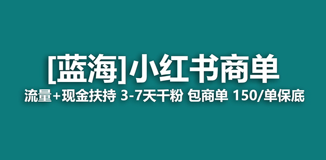 2023蓝海项目【小红书商单】流量+现金扶持，快速千粉，长期稳定，最强蓝海_双星网创_创业赚钱_抖音教程_短视频教程